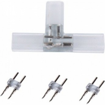 Комплект для упрощенного соединения ECOLA LED STRIP 220V CONNECTOR SCTN14ESB "T"лента-лента 2-х конт для ленты IP68 14x7 Комплект для упрощенного соединения ECOLA LED STRIP 220V CONNECTOR SCTN14ESB "T"лента-лента 2-х конт для ленты IP68 14x7