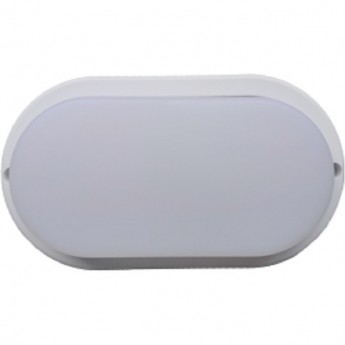 Светодиодный светильник ECOLA LED ДПП Овал накладной IP65 матовый белый 12W 220V 6500K 160x90x45 Светодиодный светильник ECOLA LED ДПП Овал накладной IP65 матовый белый 12W 220V 6500K 160x90x45