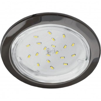 Встраиваемый светильник ECOLA GX53 H4 FB53GLECB черный хром Встраиваемый светильник ECOLA GX53 H4 FB53GLECB черный хром